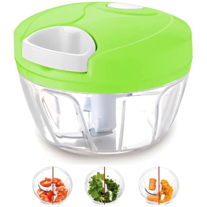 Speedy Turbo Chopper – Manual Multi-Use Vegetable & Fruit Cutter | Heavy Quality, Imported