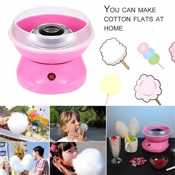 Cotton Candy Maker Machine – Easy Home Use - Image 2