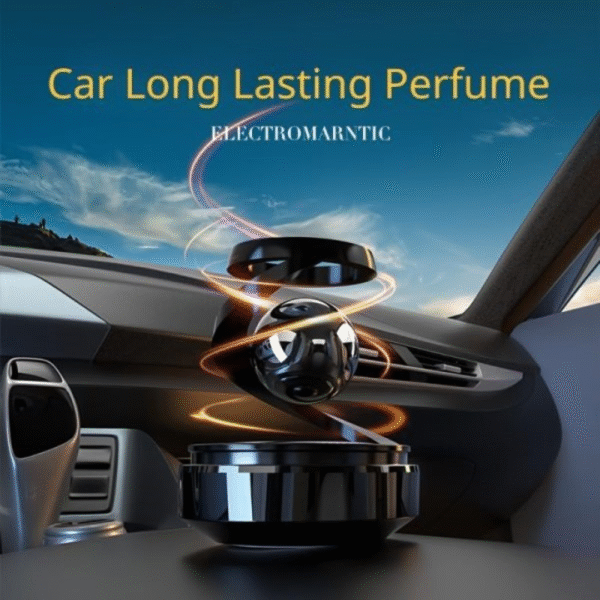 Star Solar Levitating Ball 🌟 | Dashboard Air Freshener for Car | Solar Powered | Aesthetic Car Decor (Random Color)