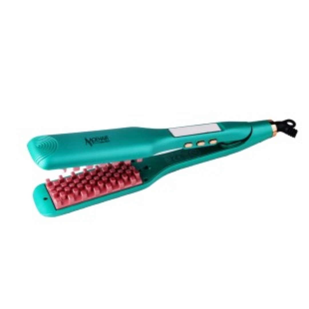 Moe Hair 3D Grid Hair Crimper & Volumizer – Ceramic Fluffy Hair Iron for Volume & Texture Styling