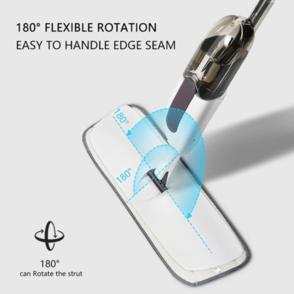 Spray Mop for Home 🧼 | Hands-Free Flat Floor Mop with Refillable Bottle | Lightweight & Durable Cleaning Solution - Image 2