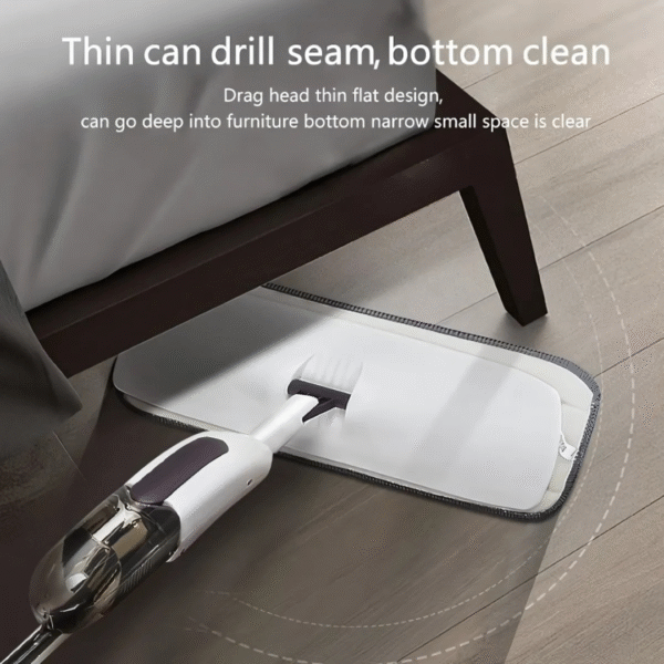 Spray Mop for Home 🧼 | Hands-Free Flat Floor Mop with Refillable Bottle | Lightweight & Durable Cleaning Solution